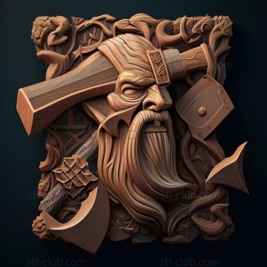 3D модель Ул Хаммервотч игра (STL)